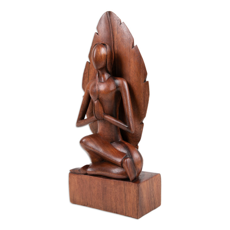 Sculpture en bois Dakota Fields