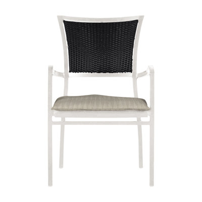Aire Arm Chair - Chalk/Black