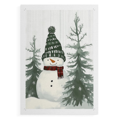 Art des Fêtes de Noël - Impression sur toile seulement - non encadrée