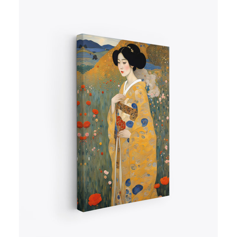 Serenade In Silk, 48" H x 32" W