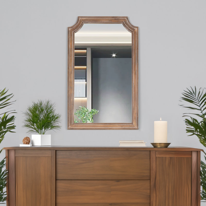 Rectangle Mirror, White Wash