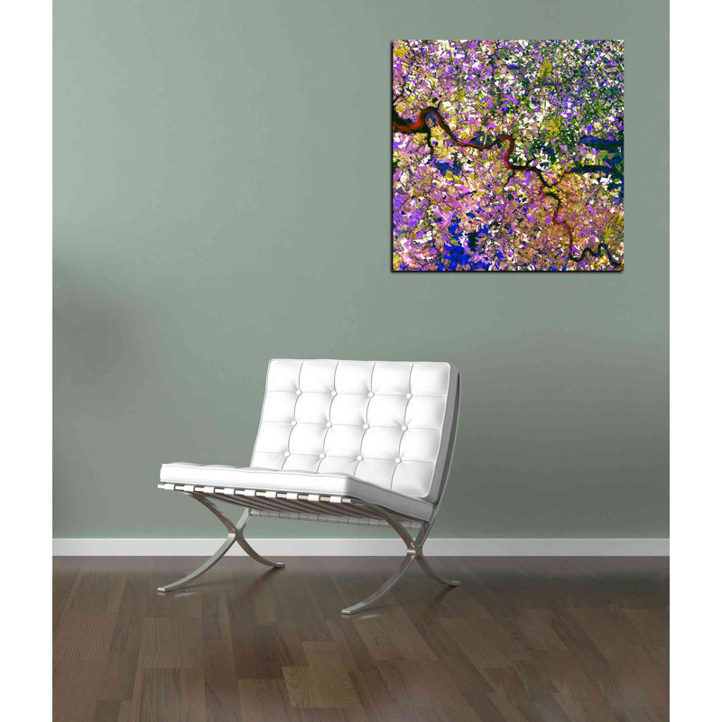 «Earth As Art: Tessera Mosaic», art mural sur toile, H 12 po x l 12 po x P 0,75 po