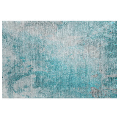 Premium Machine Washable Dream Shag ADS562 Abstract Rug