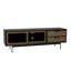 Ayuub Unfinished TV Stand for TVs up to 60" with Fireplace Included