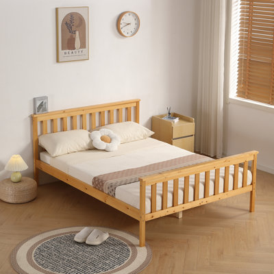 Shane Solid Wood Bed