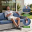 5 - Person Patio Conversation Set-1459368494