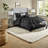 Piece Cal King Bedding Sets, Polyester Tufted Modern Home Bedroom