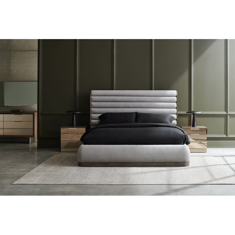 La Moda Upholstered Bed, King