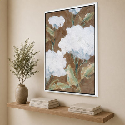 «Mocha Garden II» par Carol Robinson - Impression sur toile