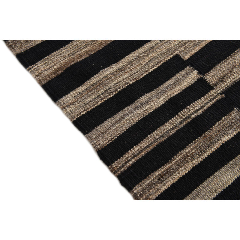 Tapis noir Noor