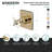 Kingston Brass Single-Handle Wall Mount Three-Way Diverter Valve with Trim Kit-50824161