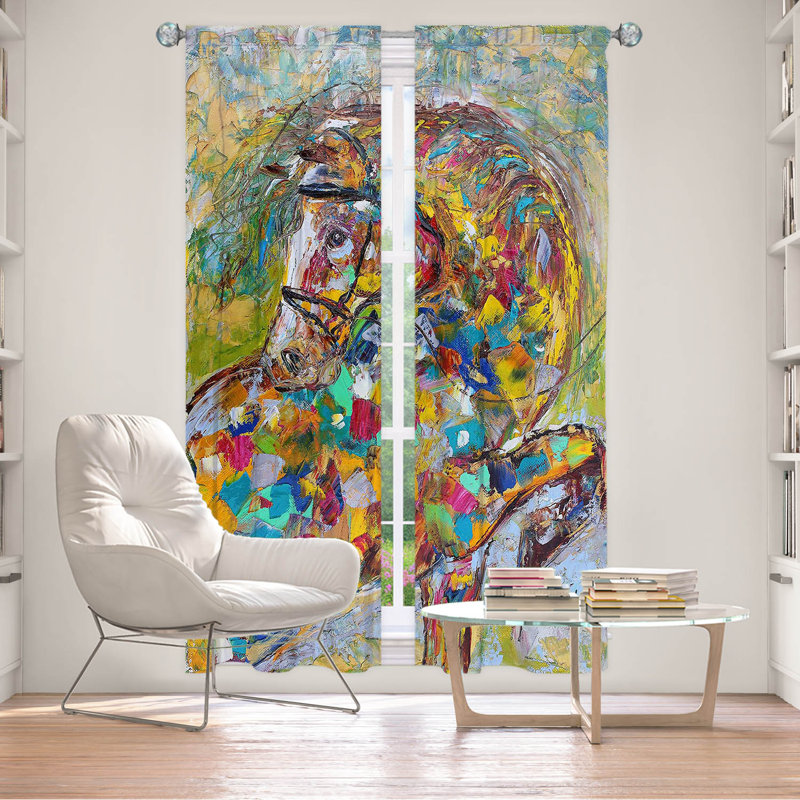 Room Darkening Curtain Pair, 20" W x 82" L
