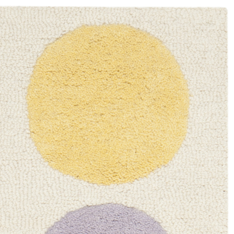 Krystyna Hand Tufted 80% Wool And 20% Cotton Rug, Rectangle 5' x 8'