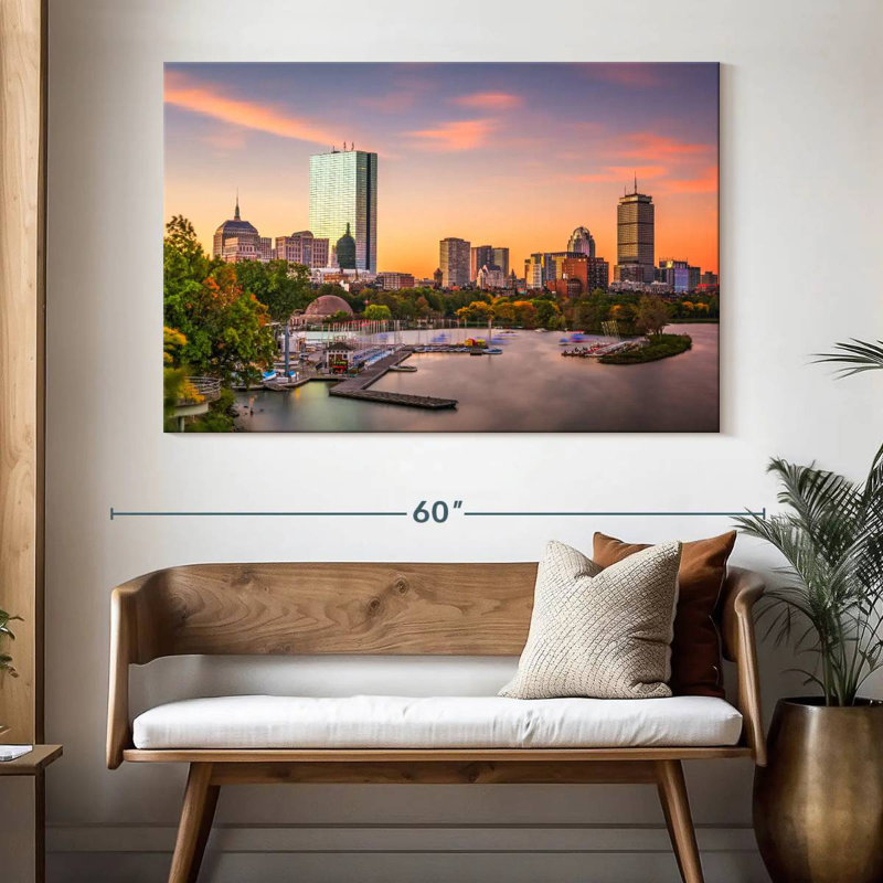 Horizon de Sirci à Boston, H 34 po x l 51 po