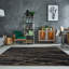 Tapis gris à motif géométrique Donnybrook-393831368
