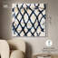 Impression sur toile Deep Blue Interlace I par Art Remedy-123397998-119978520
