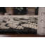 Tapis marocain noir et ivoire All-Over 8 x 10