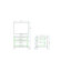 Table de chevet moderne Towne