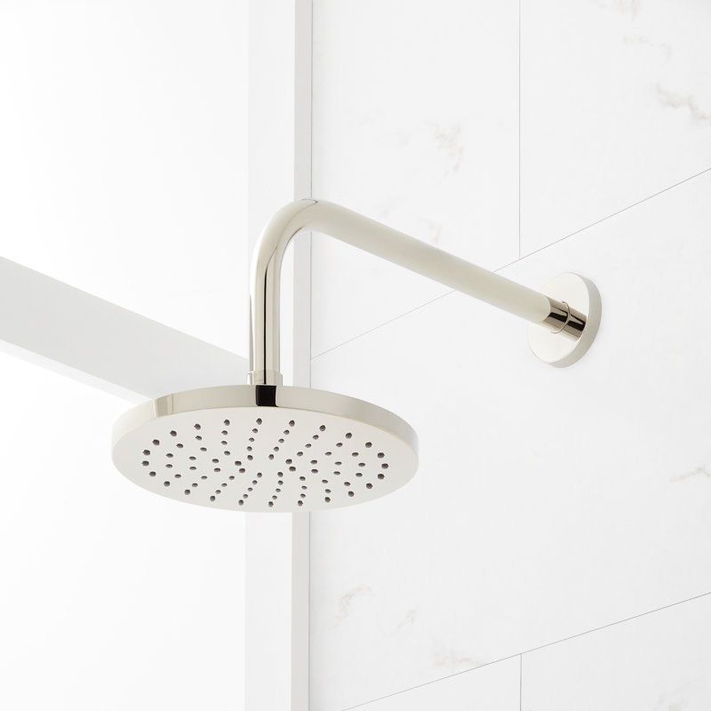 Système de douche à pression équilibrée Lexia, Nickel poli