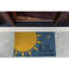 Tapis décoratif Hello, 17 x 29, Hello Sunshine, bleu
