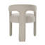Chaise d'appoint en chenille (ensemble de 2)