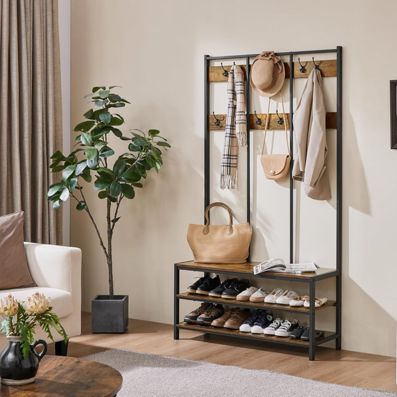 Freestanding 24 - Hook Coat Rack