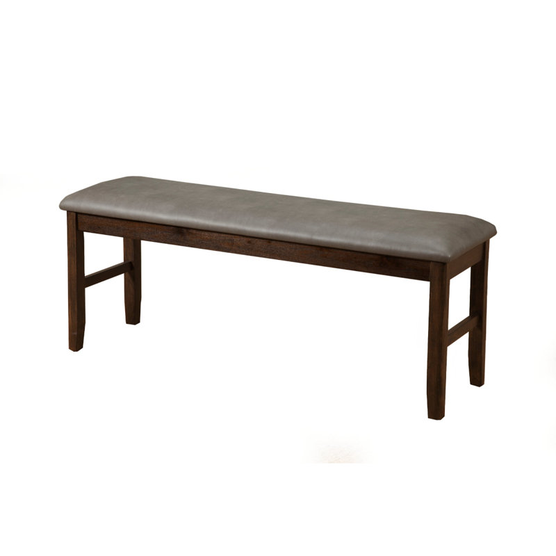 Channel Island Dining Bench, Walnut