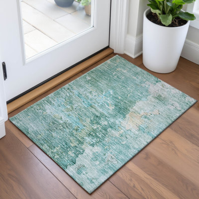 Premium Machine Washable Barry AMF1234 Abstract Rug