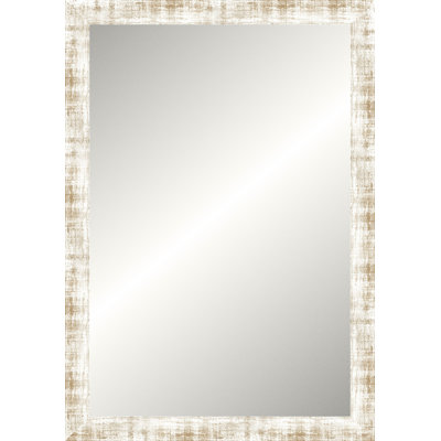 Faded White Legacy Mirror