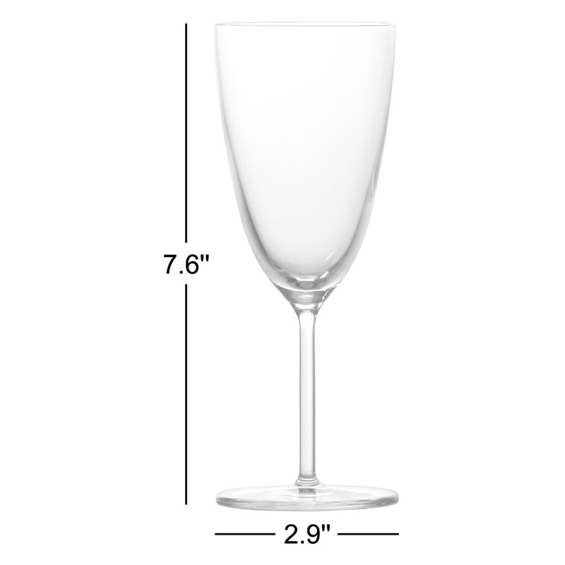 Schott Zwiesel Era Crystal Glass, 10 Oz. White Wine (Set of 4), Clear