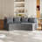 Corduroy Curved Sectional Sofa With Four Pillows,Curved Symmetrical Modular Semi Circular Sofa Sectional(Two Modules)-1136589262