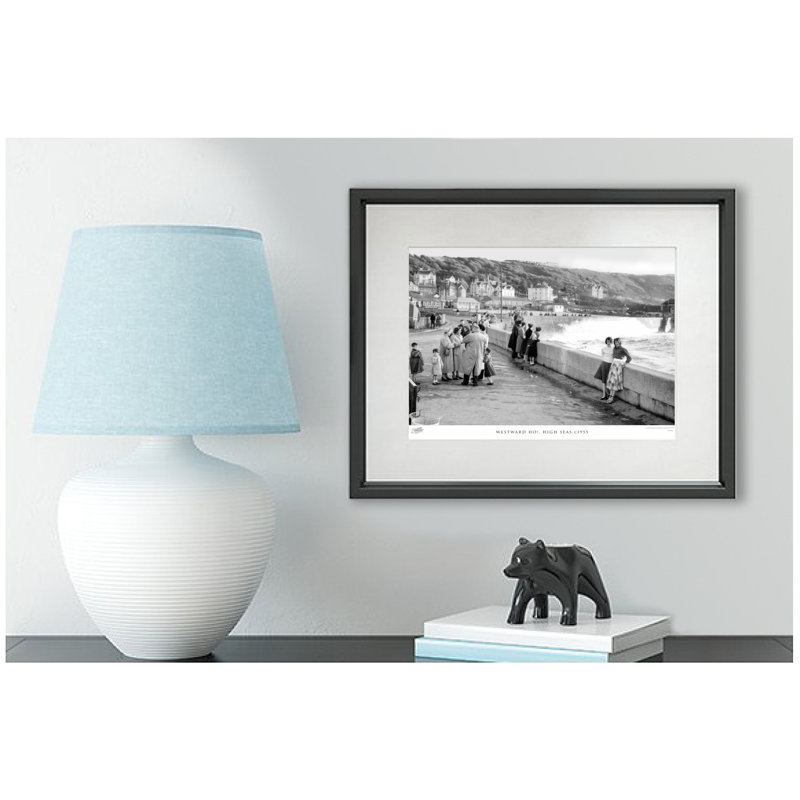 Westward Ho!, High Seas C1955 by Francis Frith - Single Picture Frame Print, 45cm H x 60cm W x 2.3cm D
