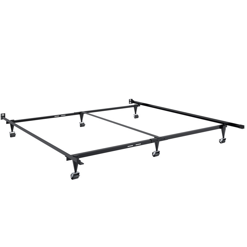 Berwyn 7'' Metal Adjustable Bed Frame, Queen/King