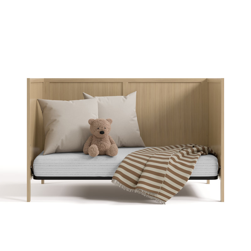 Lit de bébé convertible 3-en-1 Graco Theo, Bois flotté