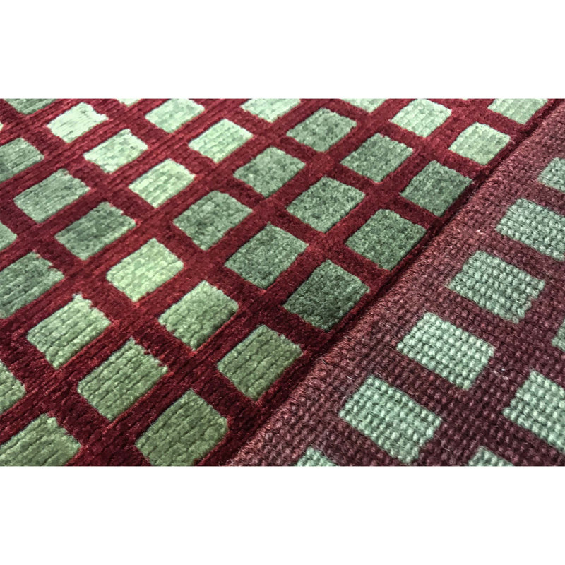Wool Geometric Area Rug