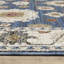 Tapis bleu / ivoire Suhaan-1579337707