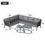6-Person Patio Conversation Set With Cushions