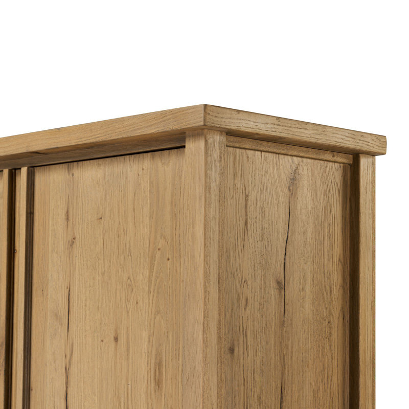 Dalton Cabinet-Aged Natural Oak, Aged Natural Oak