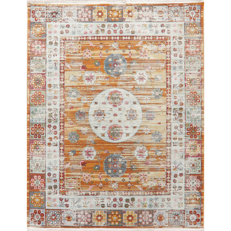Zalia Geometric Indoor Rug, Rectangle 8' x 10'