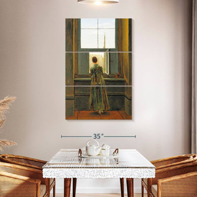 Lilie Woman At A Window