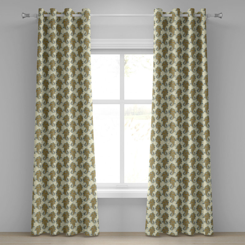 Sateen Blackout Curtains / Drapes Pair, 50" W x 72" L