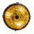 22" Wide Greenbriar Oak Semi-Flushmount