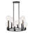Vandra 8 - Light Dimmable Wagon Wheel Chandelier