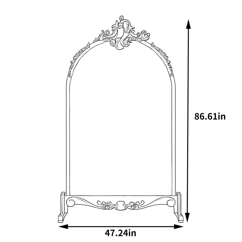 Luxurious Hand-Carved Wood Screen