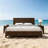 Solid Wood Bed Frame,King