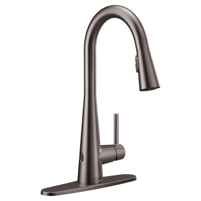 Moen Sleek MotionSense Wave Single Handle Pulldown Kitchen Faucet with Power Clean Technology