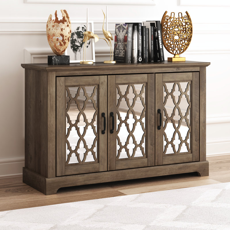 Chessani 45.7'' Sideboard, Knotty Oak