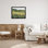 Aw-992 - «Daisy Meadow» encadré par Michael Willett, peinture