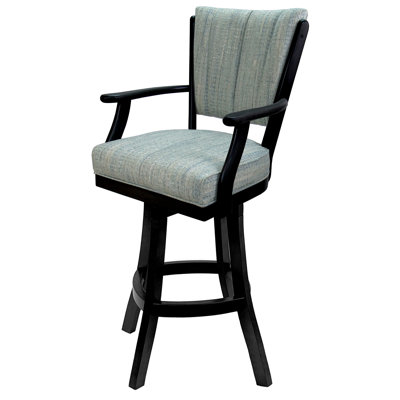 Tabouret pivotant en bois Callisnagh No Extra - rouge - miel