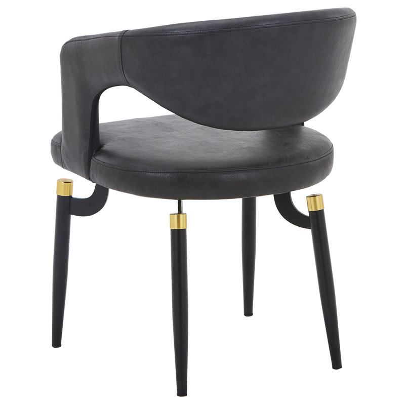 Chaise de salle à manger Dixfield Modern, 2, Charcoal